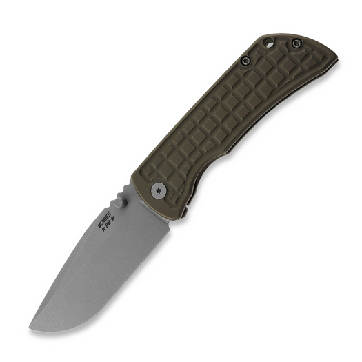 Складний ніж McNees Custom Knives MAC2 3.5 - ATOMIC - BRONZE - FRAG