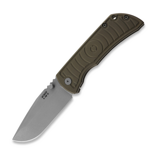 Сгъваем нож McNees Custom Knives MAC2 3.5 - ATOMIC - BRONZE - SHOCKWAVE