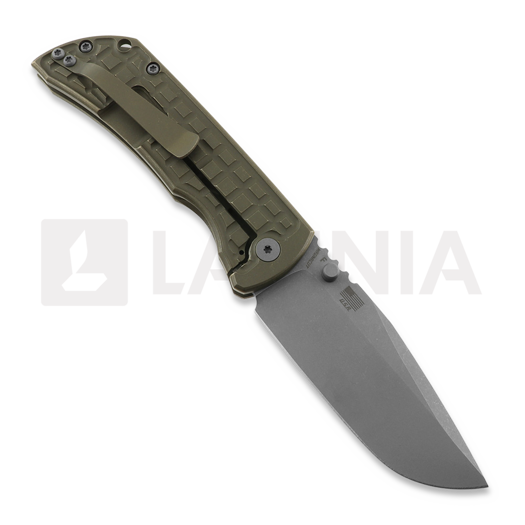 Nóż składany McNees Custom Knives MAC2 3.5 - ATOMIC - BRZ - FRAG