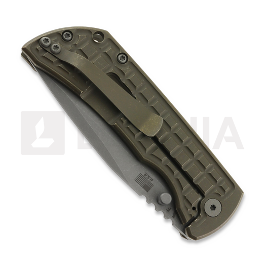 Nóż składany McNees Custom Knives MAC2 3.5 - ATOMIC - BRZ - FRAG