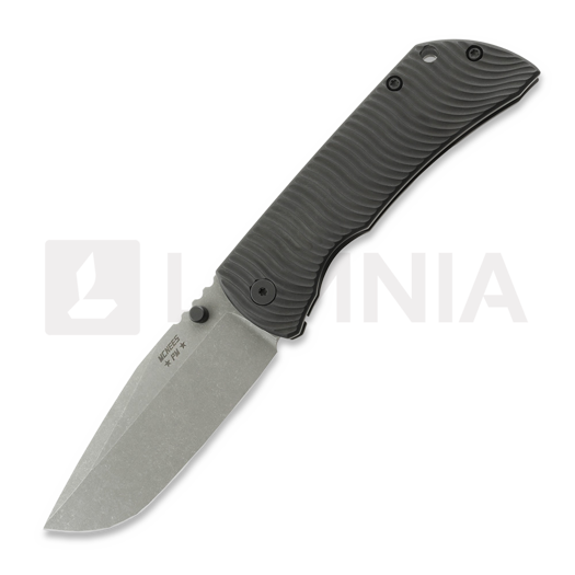 Πτυσσόμενο μαχαίρι McNees Custom Knives MAC2 3.5 - ATOMIC DP - BLK/BLK - SWERVE - SG