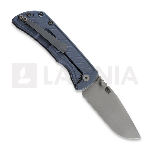 Coltello pieghevole McNees Custom Knives MAC2 3.5 - ATOMIC DP - BLU/BRZ - FASTBACK - SG