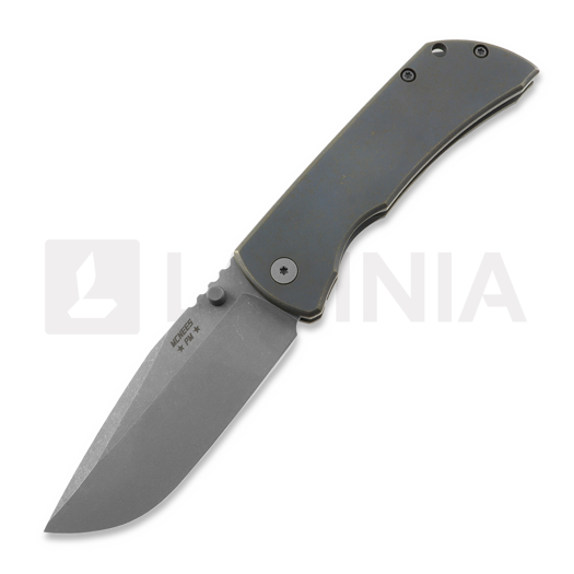 Saliekams nazis McNees Custom Knives MAC2 3.5 - ATOMIC DP - BLU/BRZ - SMOOTH - SG
