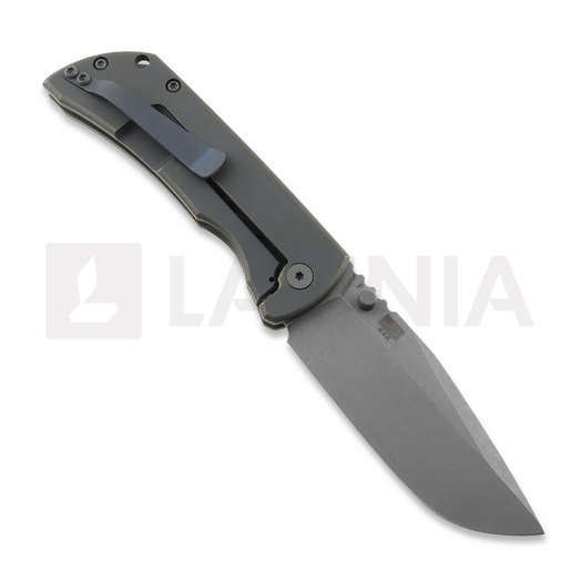 Coltello pieghevole McNees Custom Knives MAC2 3.5 - ATOMIC DP - BLU/BRZ - SMOOTH - SG