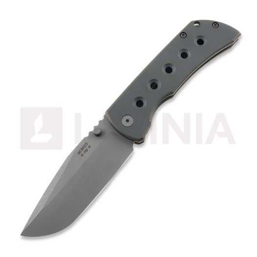 McNees Custom Knives MAC2 3.5 - ATOMIC DP - BLU/BRZ - SPEEDHOLES - SG folding knife