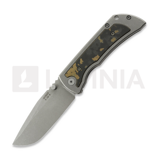 Navaja McNees Custom Knives MAC2 3.5 - ATOMIC DP - STW/STW - COWBOY - SG