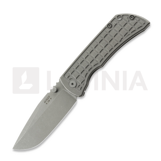 Складной нож McNees Custom Knives MAC2 3.5 - ATOMIC DP - STW/STW - FRAG - SG