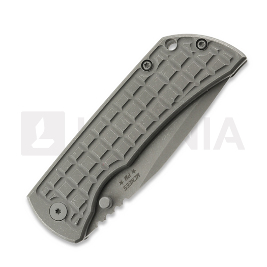 McNees Custom Knives MAC2 3.5 - ATOMIC DP - STW/STW - FRAG - SG sulankstomas peilis