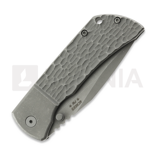 Складной нож McNees Custom Knives MAC2 3.5 - ATOMIC DP - STW/STW - JIGGED BLSTR - HG