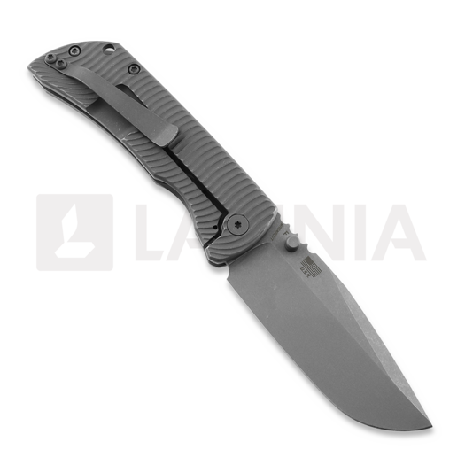 McNees Custom Knives MAC2 3.5 - ATOMIC DP - STW/STW - SWERVE - SG k&auml;&auml;nt&ouml;veitsi