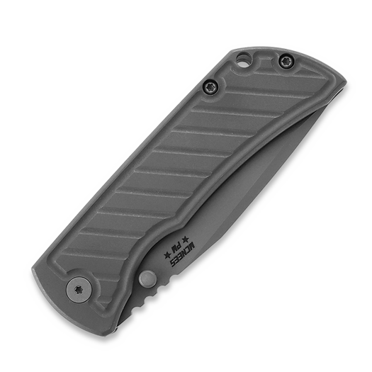 McNees Custom Knives MAC2 3.5 - ATOMIC - FASTBACK k&auml;&auml;nt&ouml;veitsi