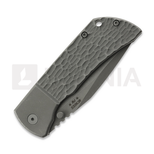 McNees Custom Knives MAC2 3.5 - ATOMIC SP - STW/STW - JIGGED BLSTR - HG foldekniv