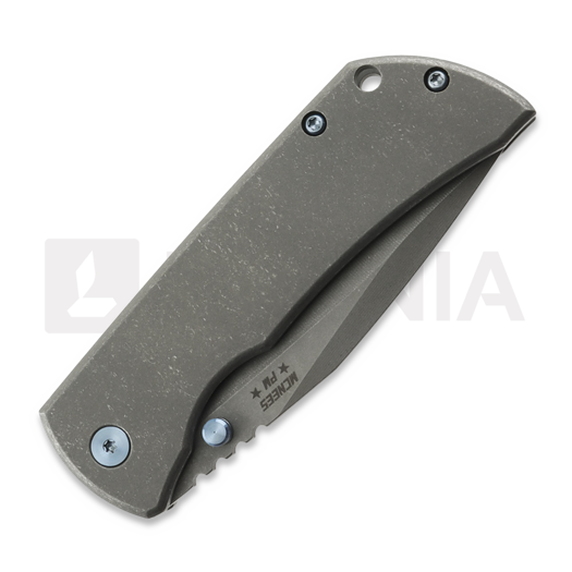 McNees Custom Knives MAC2 3.5 - ATOMIC SP - STW/STW - SMOOTH - HG sulankstomas peilis