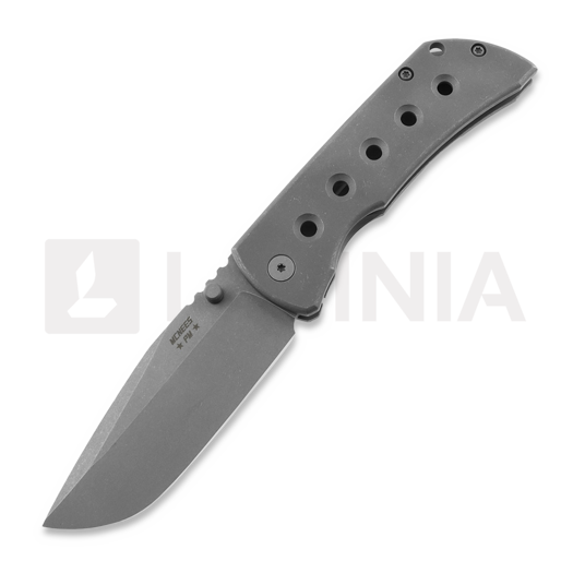 McNees Custom Knives MAC2 3.5 - ATOMIC - SW - SPEEDHOLES fällkniv