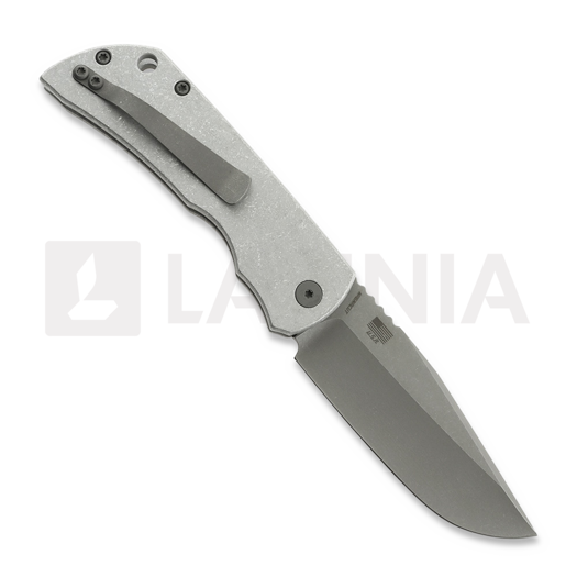 McNees Custom Knives MAC2 3.5 - AUTO - ATOMIC SP - STW/STW - SMOOTH - HG sulankstomas peilis
