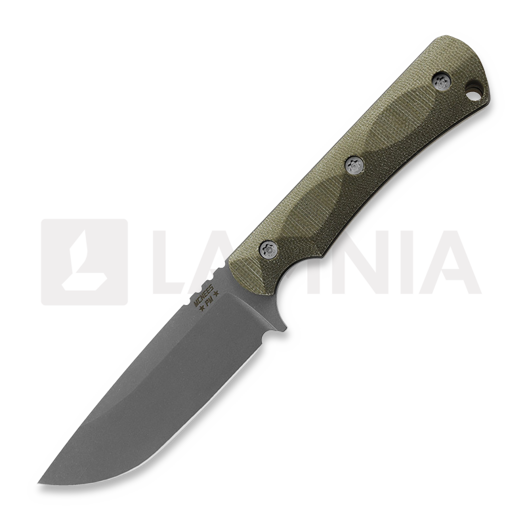 มีด McNees Custom Knives Ridge Runner - Atomic - Green Micarta