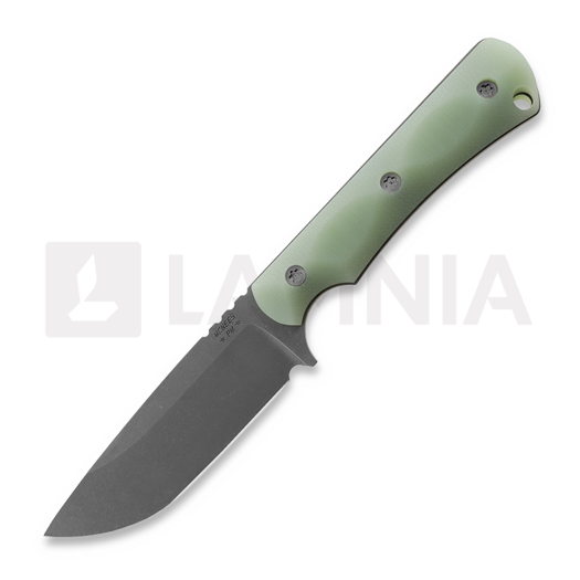 McNees Custom Knives Ridge Runner - Atomic - Jade G10 veitsi