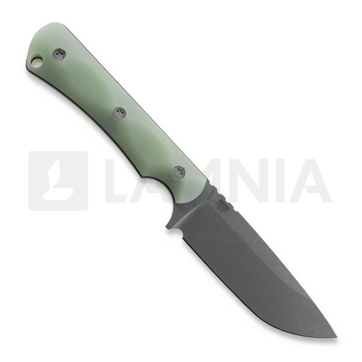 McNees Custom Knives Ridge Runner - Atomic - Jade G10 peilis