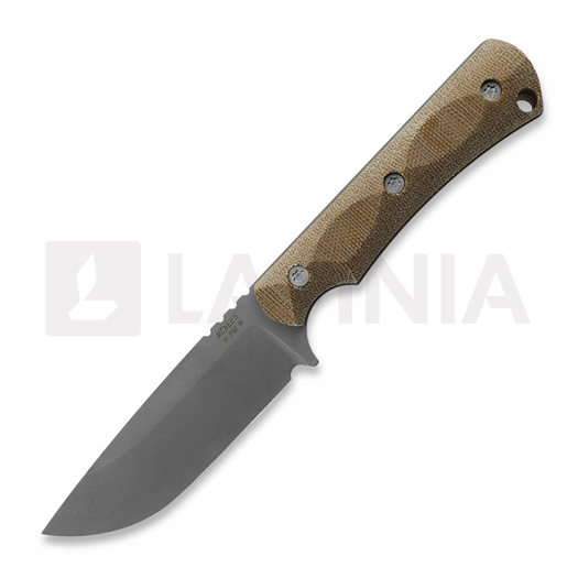 มีด McNees Custom Knives Ridge Runner - Atomic - Natural Micarta