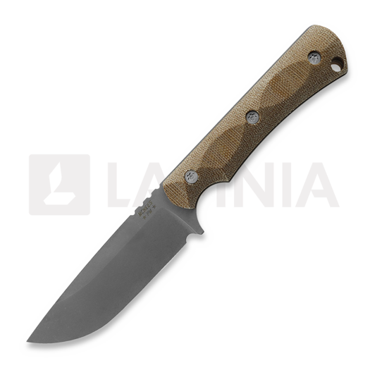 Nóż McNees Custom Knives Ridge Runner - Atomic - Natural Micarta