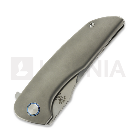 Coltello pieghevole Mechforce Barker Collab Hokkaido, Standard Full Stonewashed