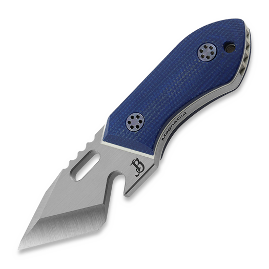 Mechforce Brew Tool Magnacut, Blue Micarta/White Liner