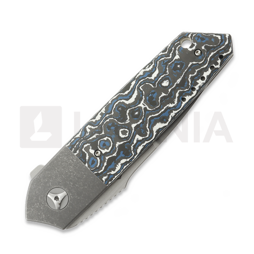 Mechforce Carey Collab Roadster folding knife, Blue Frost