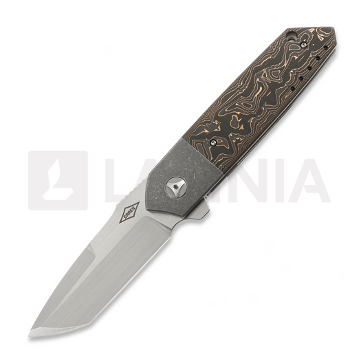 Складной нож Mechforce Carey Collab Roadster, Copper CF