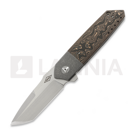Mechforce Carey Collab Roadster 折叠刀, Copper CF