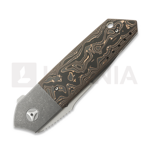 Mechforce Carey Collab Roadster kääntöveitsi, Copper CF