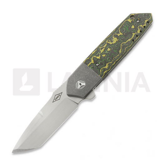 Mechforce Carey Collab Roadster fällkniv, Toxic Green