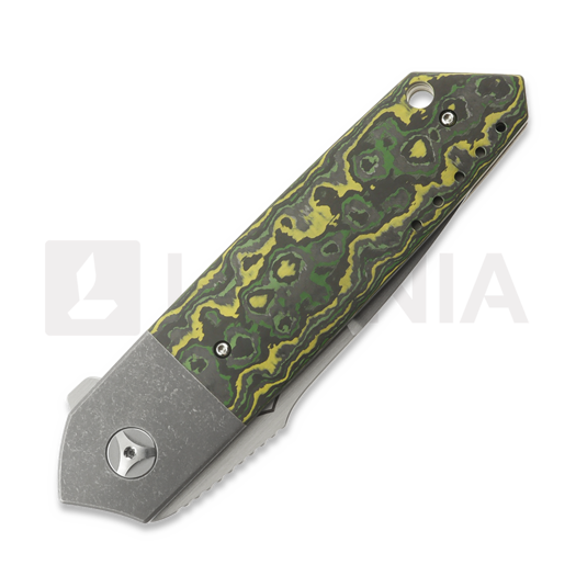 Mechforce Carey Collab Roadster folding knife, Toxic Green
