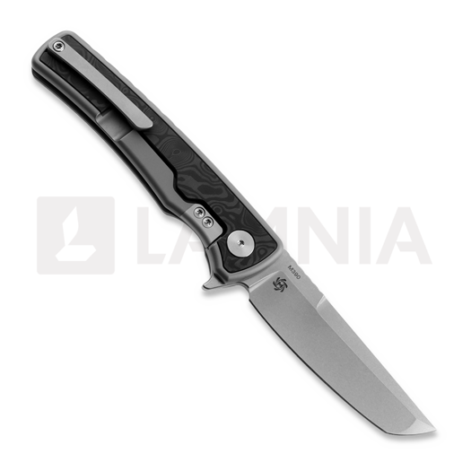 Mechforce Kilby Collab Integral folding knife, BH, BB Fatcarbon Black Dune