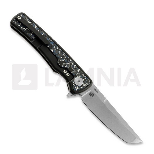 Coltello pieghevole Mechforce Kilby Collab Integral, Black, Fatcarbon Frost