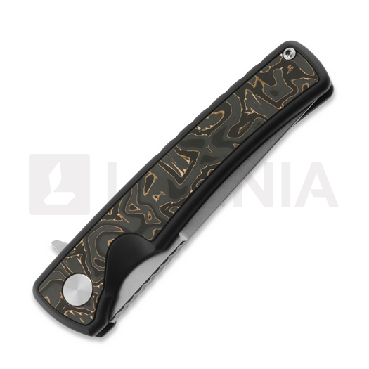 Coltello pieghevole Mechforce Kilby Collab Integral, Black Ti handle, Copper Foil CF