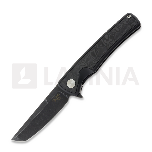 Couteau pliant Mechforce Kilby Collab Integral, Ti Fatcarbon Black Dune