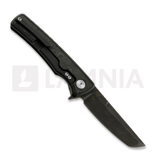 Mechforce Kilby Collab Integral folding knife, Ti Fatcarbon Black Dune