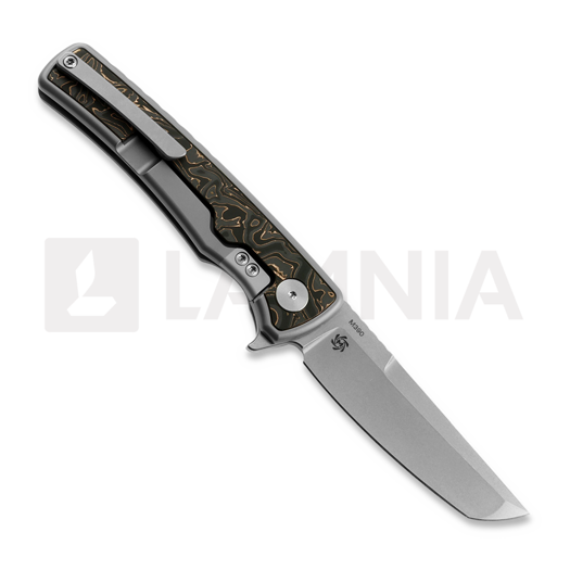 Mechforce Kilby Collab Integral sulankstomas peilis, Ti handle Copper Foil CF
