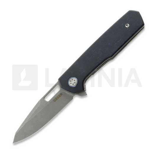 Nóż składany Mechforce Oeser Collab Nebo V2, Blue Richlite