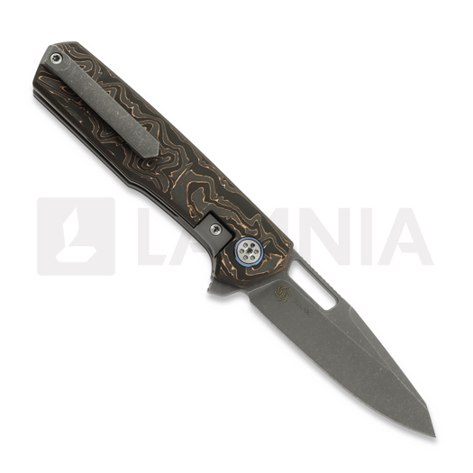 Coltello pieghevole Mechforce Oeser Collab Nebo V2, Copper CF