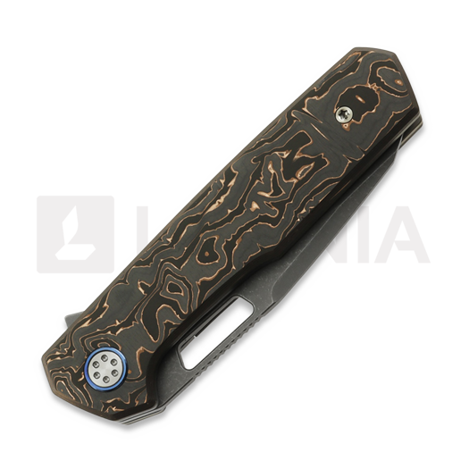Mechforce Oeser Collab Nebo V2 sulankstomas peilis, Copper CF