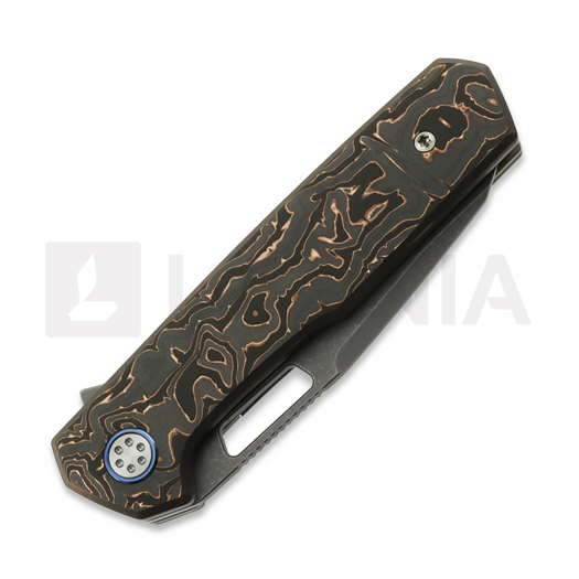 Coltello pieghevole Mechforce Oeser Collab Nebo V2, Copper CF