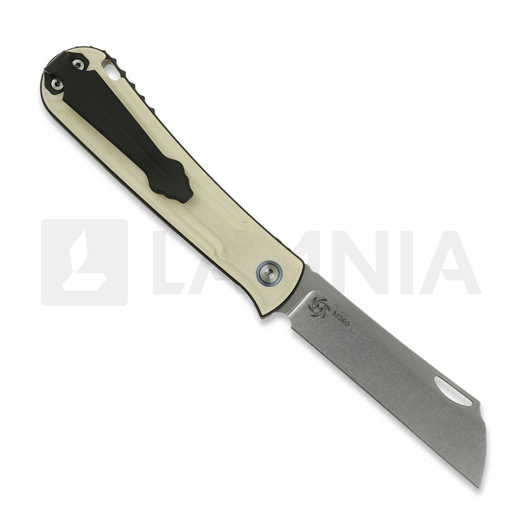 Mechforce Rick Lala Collab Caipira - Ivory G10 sulankstomas peilis, Stormtrooper