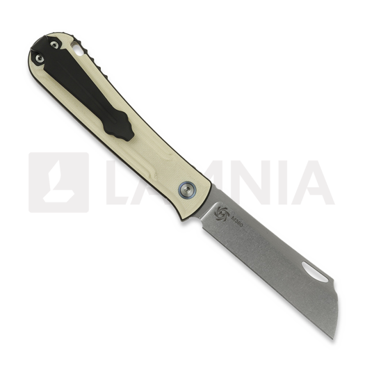 Coltello pieghevole Mechforce Rick Lala Collab Caipira - Ivory G10, Stormtrooper