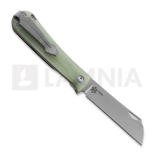 Mechforce Rick Lala Collab Caipira - Jade G10 sulankstomas peilis