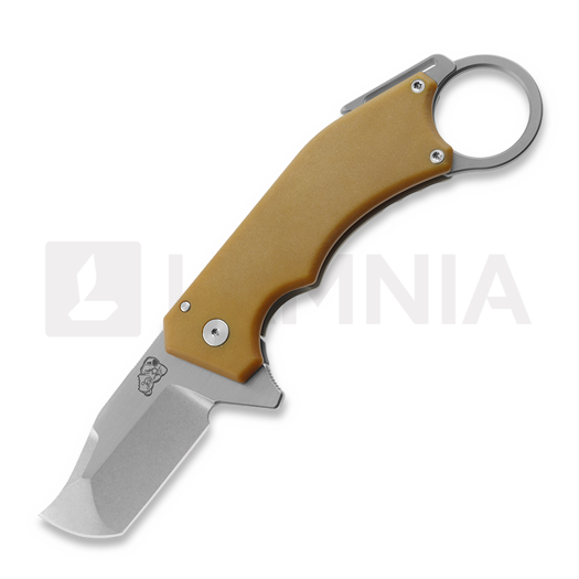 Mechforce Ringed Rhino Micarta kääntöveitsi, Butterscotch