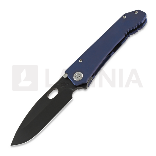 Medford 187 DP Framelock 折叠刀, blue anodized