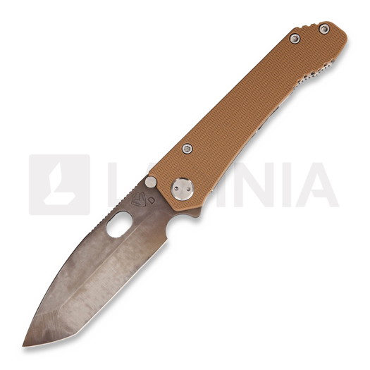 Medford 187 Drop Point 접이식 나이프, coyote