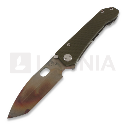 Nóż składany Medford 187 Tanto, oliwkowa