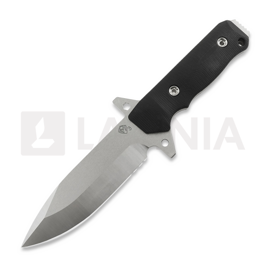 Medford AIO-2 3V Tumbled 칼, Black G-10
